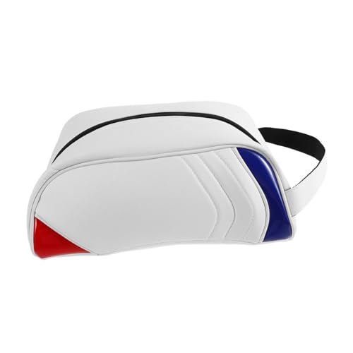 BESPORTBLE Schuhschutztasche Mit Reißverschluss Wasserdichter Pu-schuhtasche Schuh-Reise-Organizer Für Sportschuhe Tragbare Aufbewahrungstasche Für Damen-Golfschuhe Golfzubehör-Organizer von BESPORTBLE