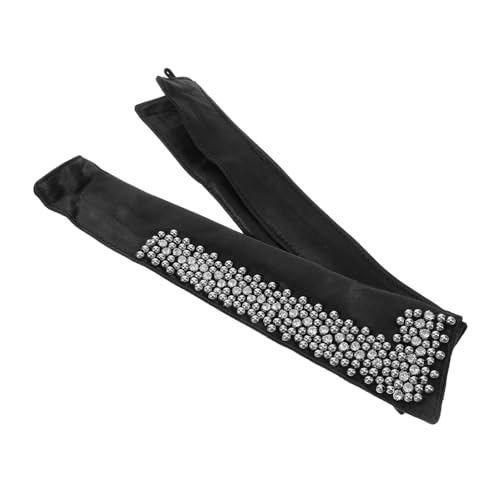 BESPORTBLE Eleganter Abnehmbarer Blusenkragen Mit Perlen Und Strass-design Schwarzer Fake-kragen Als Damen-accessoire Für Modische Vielseitigkeit Und Outfit-veredelung von BESPORTBLE