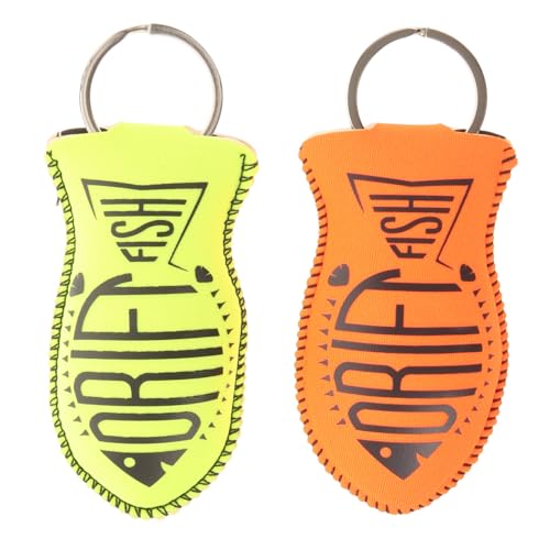 BESPORTBLE Schwimmender Schlüsselanhänger: 2 Stück Leichter Wasserdichter Neopren-Schlüsselanhänger Schwimmfähig Zubehör für Surfbretter Boote Wassersport im Freien von BESPORTBLE