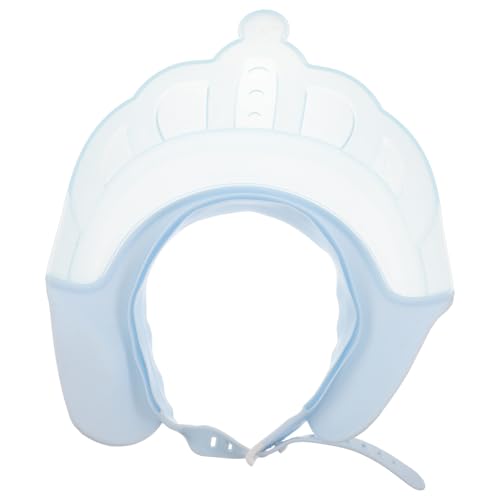 BESPORTBLE Shower Badekappe Waschen Haarkappe Duschhut Haarwaschkappe Shower Visier Shampoo Hut Shampoo Hut Duschkappe Badehut Himmelblau Pp von BESPORTBLE