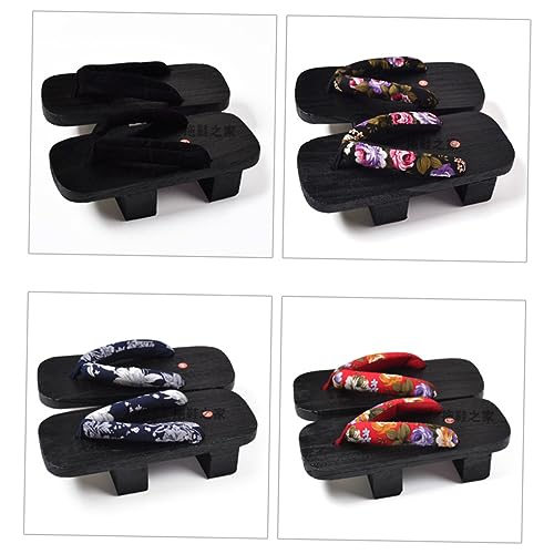 BESPORTBLE Sommer Clogs Holzschuhe Flops Damen Herren Plattform Sandalen Slip Bequeme Freizeit Hausschuhe Rutschfest Passend für Outdoor Party Freizeit von BESPORTBLE