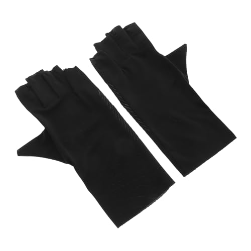 BESPORTBLE Sommer-sonnenschutzhandschuhe Für Damen Maniküre-handschuhe Anti-uv-handschuhe Halbfinger-design Atmungsaktiv Kühl Für Outdoor-aktivitäten von BESPORTBLE