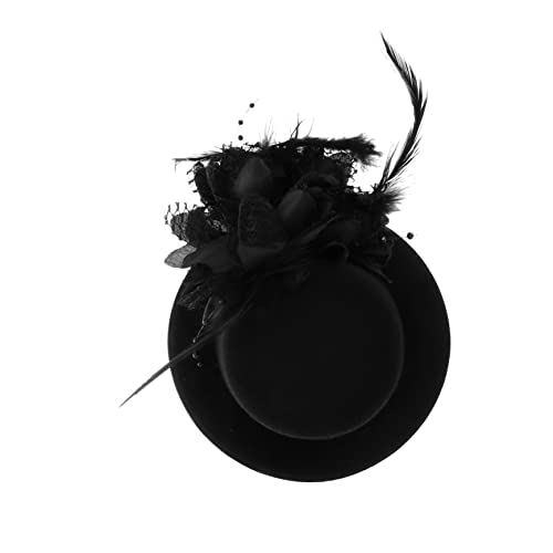 BESPORTBLE Hut Haarnadel Spitze mit Blumen Design Zarte Haarspange für Damen Stilvolles Kopfbedeckung für Partys und Besondere Anlässe BESPORTBLE Hut Haarnadel Spitze mit Blumen Design Zarte Haarspange für Damen Stilvolles Kopfbedeckung für Partys und Besondere Anlässe von BESPORTBLE