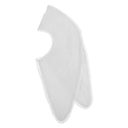 BESPORTBLE Weste Aus Floraler Spitze Mit Bestickter Applikation Abnehmbarer Kragen Für Damen Modischer Stehkragen Elegantes Oberteil Mit Schalkragen Vielseitig Tragbar Als Schal Oder Cape von BESPORTBLE