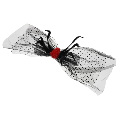 BESPORTBLE Spitzen-haarschleifenspangen Im Gothic-stil Für Mädchen Haarklammern Mit Schleifen-haarnadeln Spitzenschleifen-haarspangen Für Halloween Und Andere Anlässe von BESPORTBLE