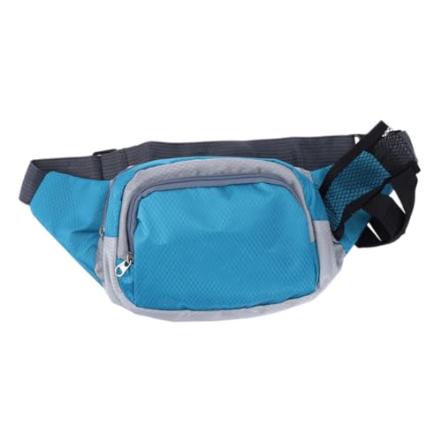 BESPORTBLE Sportliche Bauchtasche Für Herren Und Damen wasserdichte Oxford Hüfttasche Tragbare Umhängetasche Für Outdoor Strand Sport Und Reisen Blau BESPORTBLE Sportliche Bauchtasche Für Herren Und Damen wasserdichte Oxford Hüfttasche Tragbare Umhängetasche Für Outdoor Strand Sport Und Reisen Blau von BESPORTBLE
