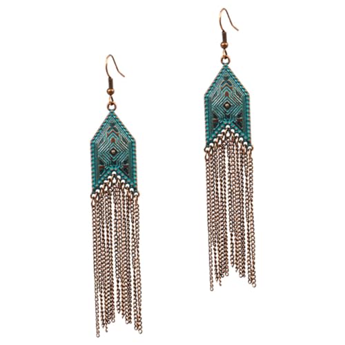 BESPORTBLE Statement Ohrringe Damen Vintage Tassel Ohrhänger mit Anhänger Lange Quastenohrringe Modisch für Hochzeit Geburtstag Alltag Sichere Langlebige Ohrschmuck Damen BESPORTBLE Statement Ohrringe Damen Vintage Tassel Ohrhänger mit Anhänger Lange Quastenohrringe Modisch für Hochzeit Geburtstag Alltag Sichere Langlebige Ohrschmuck Damen von BESPORTBLE