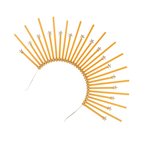 BESPORTBLE Stirnband Aus Hochwertigem Kunststoff Praktisch Und Elegant Verarbeitet Für Retro-partys Weihnachten Cosplay-events Abschlussbälle Und Andere Anlässe Göttin Kopfschmuck von BESPORTBLE