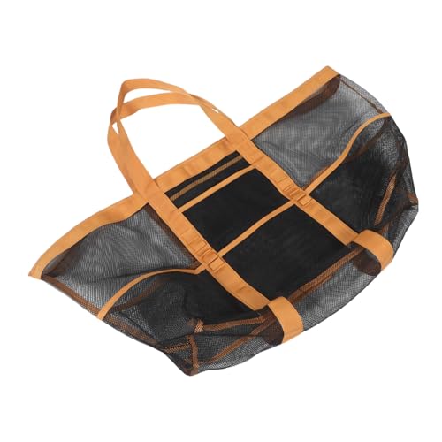 BESPORTBLE Strandtasche Mesh Beach Bag mit Schulterriemen Sand Wasserabweisend Große Reisetasche mit Separatem Kosmetikfach Leicht und Robust für Schwimmbad Urlaub und Outdoor-einsatz von BESPORTBLE
