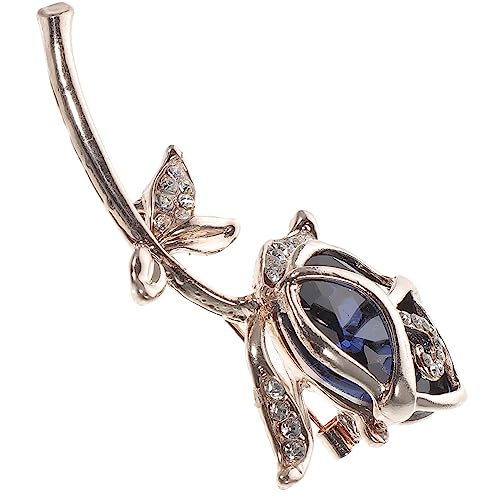 BESPORTBLE Strass Brosche Kristallglas Dekorative Anstecknadel für Kleidung und Taschen Leichtes Schmuckaccessoire für Damen Kreatives Design Perfektes von BESPORTBLE