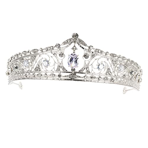 BESPORTBLE Strass Krone Kronen Frauen Tiara Braut Party Braut Geburtstag Dekoration Prinzessin Hochzeit Zubehör Cosplay Zubehör Strass von BESPORTBLE
