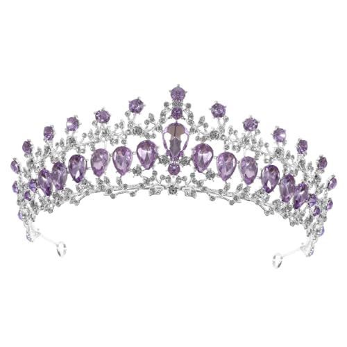 BESPORTBLE Hochzeit Tiara Für Frauen Strass Krone in Silber Für Braut Mädchen Und Besondere Anlässe Elegant Und Leicht Für Hochzeiten Partys Und Fotoshootings von BESPORTBLE