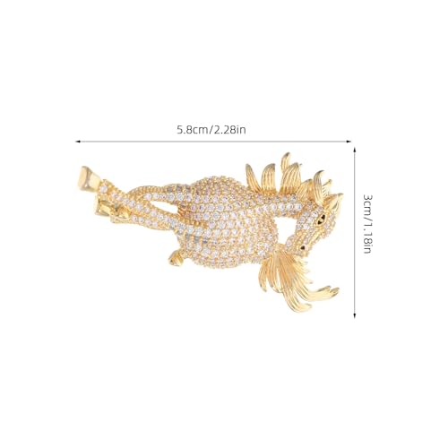 BESPORTBLE Strass-Pferdeschmuck-Brosche: Anstecknadel mit Sternzeichen für Damen und Herren – glitzernde Tier-Anstecknadel für Kleidung, Schals und festliche Anlässe von BESPORTBLE