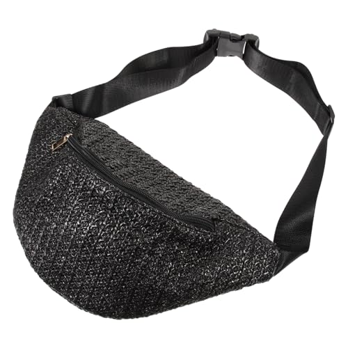 BESPORTBLE Damen-hüfttasche Gewebte Tasche Gürteltasche Kleine Bauchtasche Stylische Tasche Hüft-gürteltasche Hängende Hüfttasche Hüftgeldbörse Damen-gürteltasche von BESPORTBLE