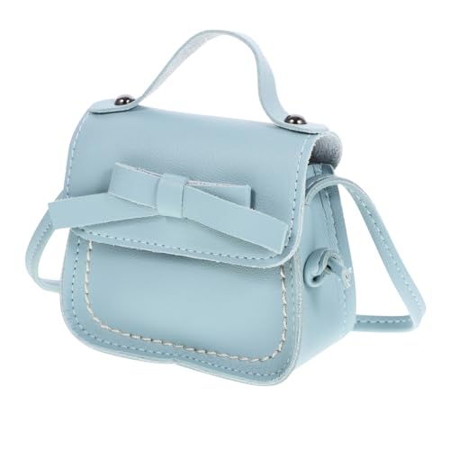 BESPORTBLE Umhänge Tasche Für Kleine Mädchen Crossbody Tasche Mit Schleife Handtasche Aus Bequemerem Stoff Für Täglichen Gebrauch Aufbewahrung Kleiner Gegenstände Wie Handy Kleingeld von BESPORTBLE