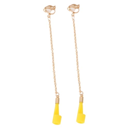 BESPORTBLE Stylische Ohrclips für Frauen mit Anti lost kette Kupfer eisen silikon material Ergonomisch und Vielseitig für Sport und Freizeit Ohrlöcher Modische Ohrhänger mit BESPORTBLE Stylische Ohrclips für Frauen mit Anti lost kette Kupfer eisen silikon material Ergonomisch und Vielseitig für Sport und Freizeit Ohrlöcher Modische Ohrhänger mit von BESPORTBLE