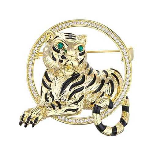 BESPORTBLE Kreative Tiger Brosche Aus Modisches Abzeichen Für Kleidung Pullover Taschen Und Hüte Leicht Und Tragbar Für Tägliche Und Festliche Anlässe BESPORTBLE Kreative Tiger Brosche Aus Modisches Abzeichen Für Kleidung Pullover Taschen Und Hüte Leicht Und Tragbar Für Tägliche Und Festliche Anlässe von BESPORTBLE