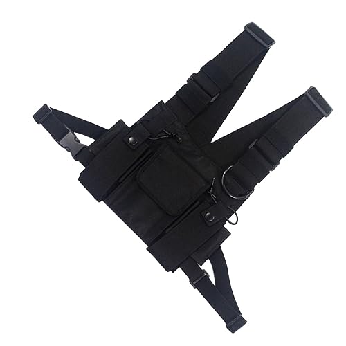 BESPORTBLE Stylische Weste Bag Für Frauen Hip Hop Brusttasche Mit Verstellbarem Schultergurt Utility Bag Für Freizeit Party Praktische Umhängetasche BESPORTBLE Stylische Weste Bag Für Frauen Hip Hop Brusttasche Mit Verstellbarem Schultergurt Utility Bag Für Freizeit Party Praktische Umhängetasche von BESPORTBLE