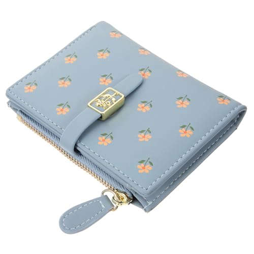 BESPORTBLE Modische Brieftasche Mit Blumenmuster Kompakte Dekorative Geldbörse von BESPORTBLE