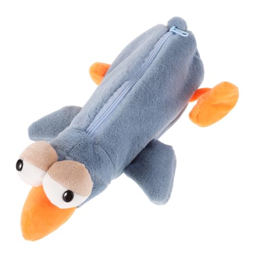 BESPORTBLE Süßes Vogel Federmäppchen Plüsch Aufbewahrungsetui für Stifte und Schreibwaren für Schule Leicht und Tragbar Niedliches Design Robin Form von BESPORTBLE