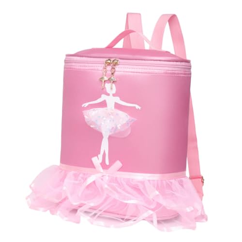 BESPORTBLE Tanzrucksack Für Mädchen Ballett-Tasche Kinderschultasche Aus Hochwertigem Material Mit Verstellbarem Schultergurt Ausreichend Stauraum Für Ballettschuhe Kleidung Handy Bücher von BESPORTBLE