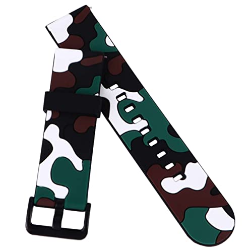 BESPORTBLE Tarnschachtel Smartwatch-Band Bands Uhrenarmband Männer Herrenarmband uhrenarmbänder Zubehör für intelligente Uhren Camouflage-Silikonband Kieselgel Weiß BESPORTBLE Tarnschachtel Smartwatch-Band Bands Uhrenarmband Männer Herrenarmband uhrenarmbänder Zubehör für intelligente Uhren Camouflage-Silikonband Kieselgel Weiß von BESPORTBLE