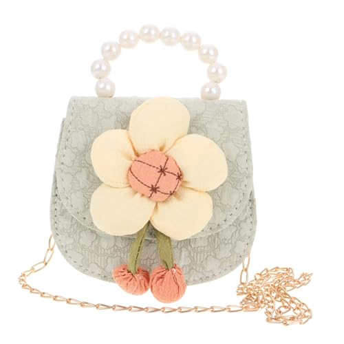 BESPORTBLE Kleine Mädchen Geldbörse Mit Blumenmotiv Süße Tasche Für Kindergarten Umhängetasche Aus Leichtem Material Praktische Mini-Tasche Hübsches Accessoire Für Kleine Mädchen von BESPORTBLE