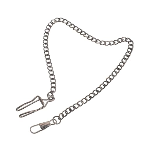 BESPORTBLE Taschenuhrkette Taschenuhr-Requisite Teile für Taschenuhren Beobachten Sie Accessoires für Männer Taschenuhr-Anhänger Legierung Black von BESPORTBLE