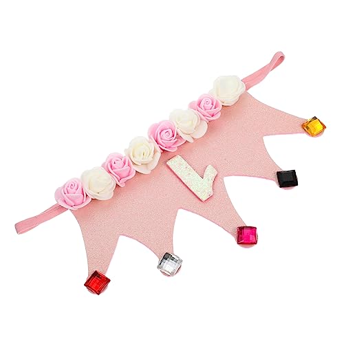 BESPORTBLE Tiara für Einstellbare mit Elastischem Band für Geburtstagsfeiern Cosplay Events und Besondere Anlässe Haar Accessoire von BESPORTBLE