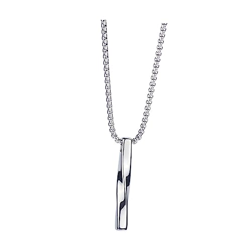 BESPORTBLE Titanstahl Halskette für Männer Geometrisches Design Hip Hop Schmuck Dekorative Clavikulkette für Partys Dates Festliche Anlässe Robust Hautverträglich Perlenkette BESPORTBLE Titanstahl Halskette für Männer Geometrisches Design Hip Hop Schmuck Dekorative Clavikulkette für Partys Dates Festliche Anlässe Robust Hautverträglich Perlenkette von BESPORTBLE