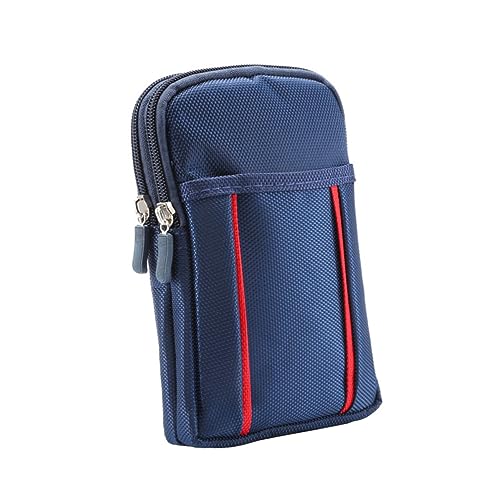 BESPORTBLE Hüfttasche Für Herren Tragbare Kleine Handytasche Praktischer Wasserabweisender Handybehälter Outdoor-gürteltasche Aus Nylongewebe Für Täglichen Gebrauch von BESPORTBLE
