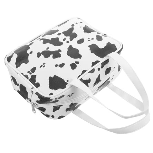 BESPORTBLE Tragbare Kosmetiktasche PU für Damen Faltbare Reise Make Up Tasche mit Tragegriff Kulturbeutel für Reisen und Geschäftsreisen von BESPORTBLE