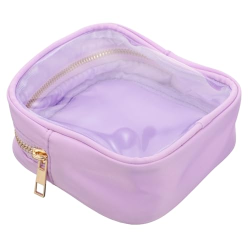 BESPORTBLE Transparente Reise-Make-up-Tasche Durchsichtige Kosmetiktasche Tragbare Kulturbeutel Für Damen Reiseutensilien Zum Packen Make-up-Tasche in Reisegröße Für Beautyprodukte Und von BESPORTBLE