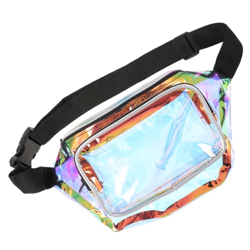 BESPORTBLE Transparente Verstellbare Hüfttasche aus Langlebigem Material Modische Aufbewahrungstasche für Strand Freizeit und Alltag Leichte Vielseitige Waist Pack für Frauen und Mädchen von BESPORTBLE
