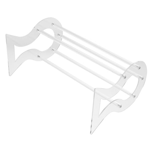 BESPORTBLE Transparenter Haarschmuck Organizer mit Einlagigem Stirnbandhalter für Damen Moderner Haarclip und Haarbandhalter zur Platzsparenden Aufbewahrung und Geordneten Präsentation von BESPORTBLE