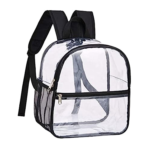 BESPORTBLE Transparenter Rucksack Aus PVC Durchsichtige Umhängetasche Klarer Outdoor-Rucksack Für Damen Und Herren Tragbare Reisetasche Für Shopping Und Geschäftsreisen von BESPORTBLE