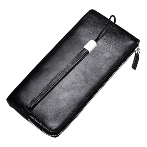 BESPORTBLE Reißverschluss-geldbörse Für Herren Outdoor-reisegeldbörse Handytasche Und Platz Für Karten Bargeld Und Kleinigkeiten Praktische Business-geldbörse von BESPORTBLE