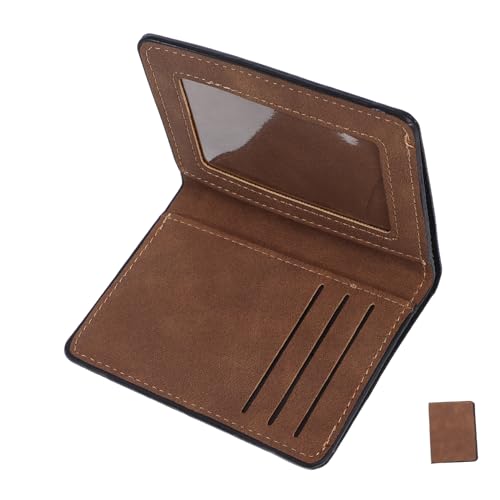 BESPORTBLE Ultra Dünnes Kartenetui für Männer und Frauen Vertikaler und Bargeldorganizer für Reisen als Visitenkartenhalter mit Mehreren Fächern von BESPORTBLE