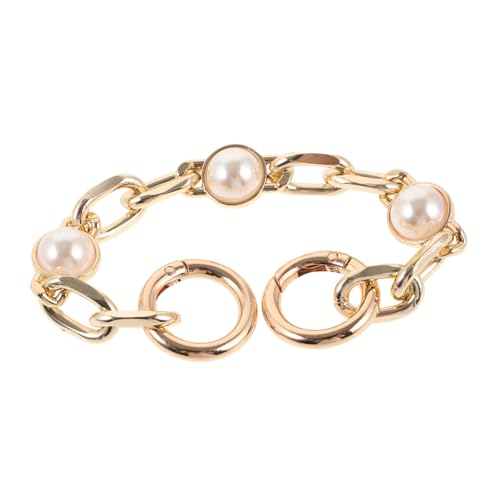 BESPORTBLE Umhängetasche Kette Kettentaschenriemen kette geldbörse riemen Handtaschengriff handtaschenriemen metallkette Taschenherstellungsversorgung Taschenzubehör Aluminiumlegierung Golden von BESPORTBLE