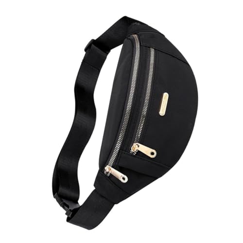 BESPORTBLE 1stück Verstellbare Hüfttasche Für Frauen Multifunktionale Handytasche Für Freizeit Joggen Reisen Und Outdoor-aktivitäten Elegantem Schwarz von BESPORTBLE