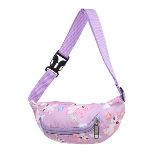 BESPORTBLE Verstellbare Gürteltasche Mädchen Bauchtasche Klein Leicht Crossbody Hüfttasche Süß für Reisen Party und Alltag von BESPORTBLE