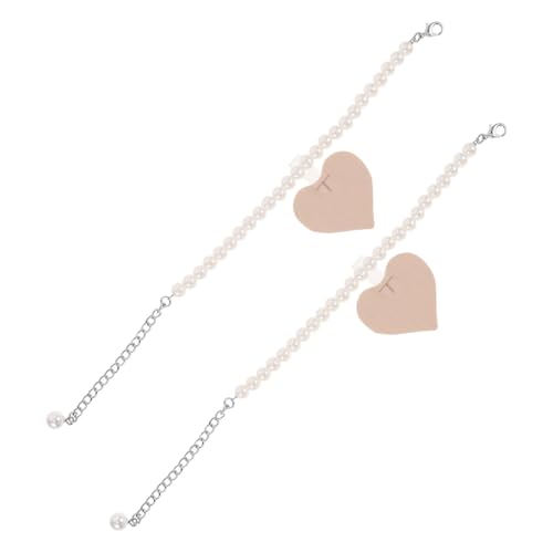BESPORTBLE Verstellbare Perlen Schuhclips mit Rutsch Schutz Schuhketten für Damen Verstellbare Schmuckanhänger für High Heels für Hochzeiten Partys und Professionelles Outfit BESPORTBLE Verstellbare Perlen Schuhclips mit Rutsch Schutz Schuhketten für Damen Verstellbare Schmuckanhänger für High Heels für Hochzeiten Partys und Professionelles Outfit von BESPORTBLE