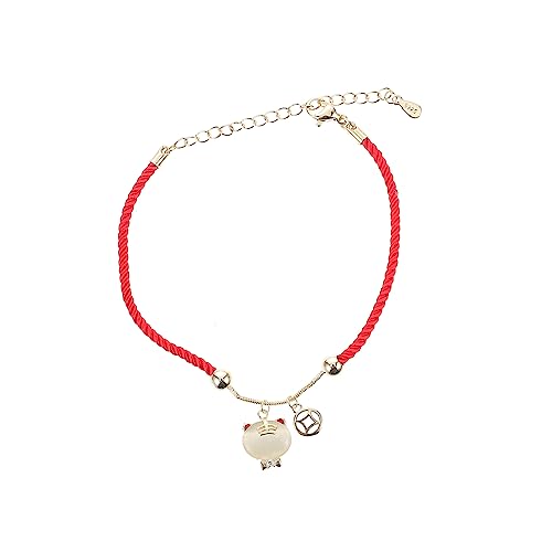 BESPORTBLE Verstellbares Tiger Jahr Armband aus Seil Handgefertigtes Glücksbringer Schmuckstück Hautfreundlich und Modisch Perfektes Neujahrs und Geburtstagsgeschenk für Damen und Herren von BESPORTBLE