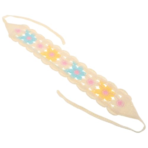 BESPORTBLE Floraler Kopfschal für Frauen Weiches Atmungsaktives Polyester Multifunktionales Kopftuch Stylisches Haar Accessoire für Reisen und Outdoor Aktivitäten von BESPORTBLE