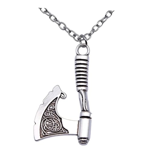 BESPORTBLE 1stück Goth Necklace Anhänger Kette Nordische Viking Schmuck Für Männer Und Frauen Retro Design Für Valentinstag Und Besondere Anlässe BESPORTBLE 1stück Goth Necklace Anhänger Kette Nordische Viking Schmuck Für Männer Und Frauen Retro Design Für Valentinstag Und Besondere Anlässe von BESPORTBLE