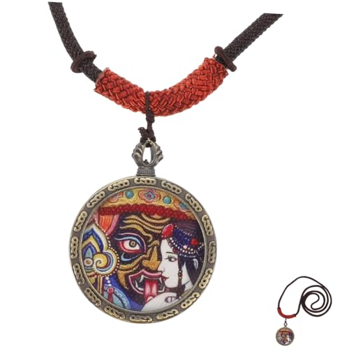 BESPORTBLE Charm Anhänger Vintage Halskette Mit Anhänger Halskette Für Damen Hängende Dekoration Diy Schmuckstück von BESPORTBLE