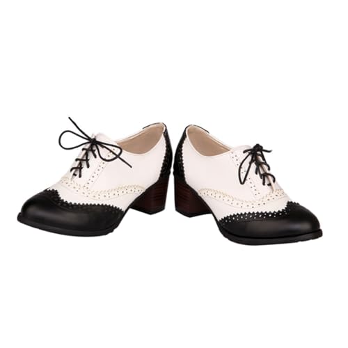 BESPORTBLE Damen High Heels Schuhe mit Klobigem Absatz Schnürschuhe für Frauen Atmungsaktive Damenschuhe mit Tiefem Pumps für Jede Saison Trendige und Bequeme Schuhe BESPORTBLE Damen High Heels Schuhe mit Klobigem Absatz Schnürschuhe für Frauen Atmungsaktive Damenschuhe mit Tiefem Pumps für Jede Saison Trendige und Bequeme Schuhe von BESPORTBLE