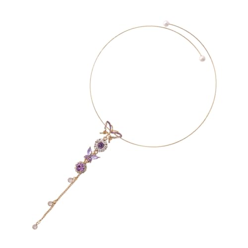 BESPORTBLE Vintage Damen Verstellbar Clavicle Chain Modischer Schmuck für Frauen Stilvolle Pulloverkette Halskette BESPORTBLE Vintage Damen Verstellbar Clavicle Chain Modischer Schmuck für Frauen Stilvolle Pulloverkette Halskette von BESPORTBLE