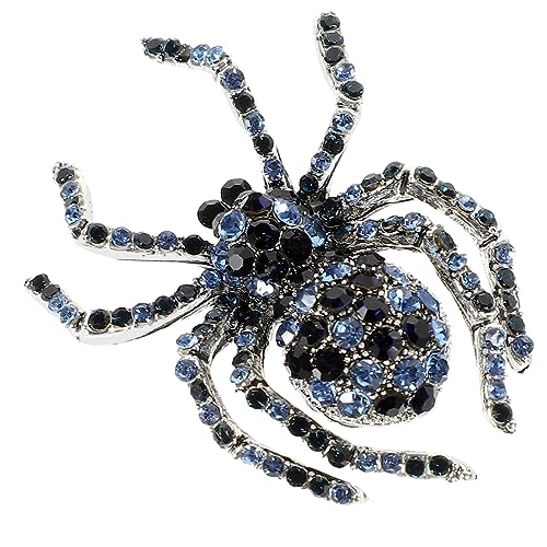 BESPORTBLE Spinnenbrosche Halloween Vintage Brosche Spinne Tier Broschennadel Kleidung Zubehör Kragennadel Anstecknadel Für Männer Und Frauen von BESPORTBLE