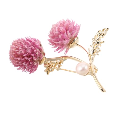 BESPORTBLE Vintage Perlen-blumen-brosche Pin in Elegante Langlebige Anstecknadel für Hochzeit Bankett Cardigan Schal und Mantel Vielseitiges Damen-accessoire mit Verblassungsresistentem von BESPORTBLE